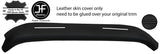 BLACK STITCHING TOP DASH DASHBOARD REAL LEATHER COVER FOR SUNBEAM ALPINE MK4 IV