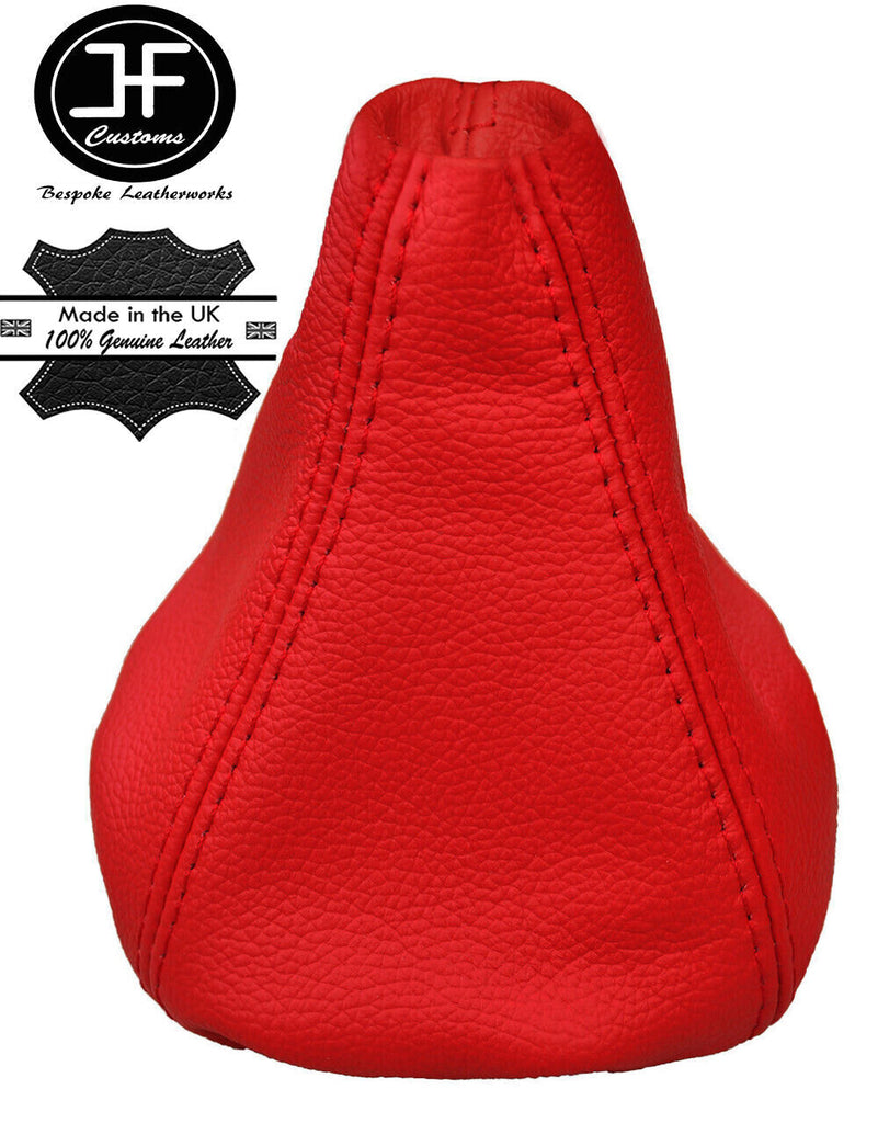 RED LEATHER FITS HONDA CIVIC FK2 S TYPE S MK8 2006-2012 GEAR STICK GAITER