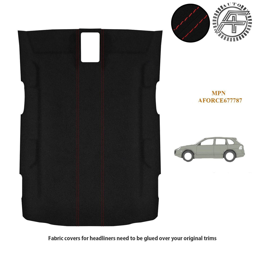 LUXE SUEDE HEADLINER COVER FITS PORSCHE CAYENNE MK1 2002-2010