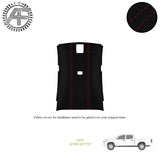 LUXE SUEDE HEADLINER COVER FOR TOYOTA TACOMA MK3 4 DOOR CREW CAB 2016-2023