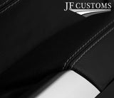 GREY STITCH LEATHER 2X FRONT DOOR INSERT + ARMREST FOR SUZUKI VITARA LY 15-20