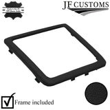 BLACK LEATHER GEAR+SURROUND COVER+FRAMES FITS VAUXHALL VECTRA C 02-08 CUSTOM NEW