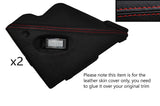 RED STITCH CENTRE CONSOLE SIDE PANEL SKIN COVERS FITS MG MGF MGTF 95-05