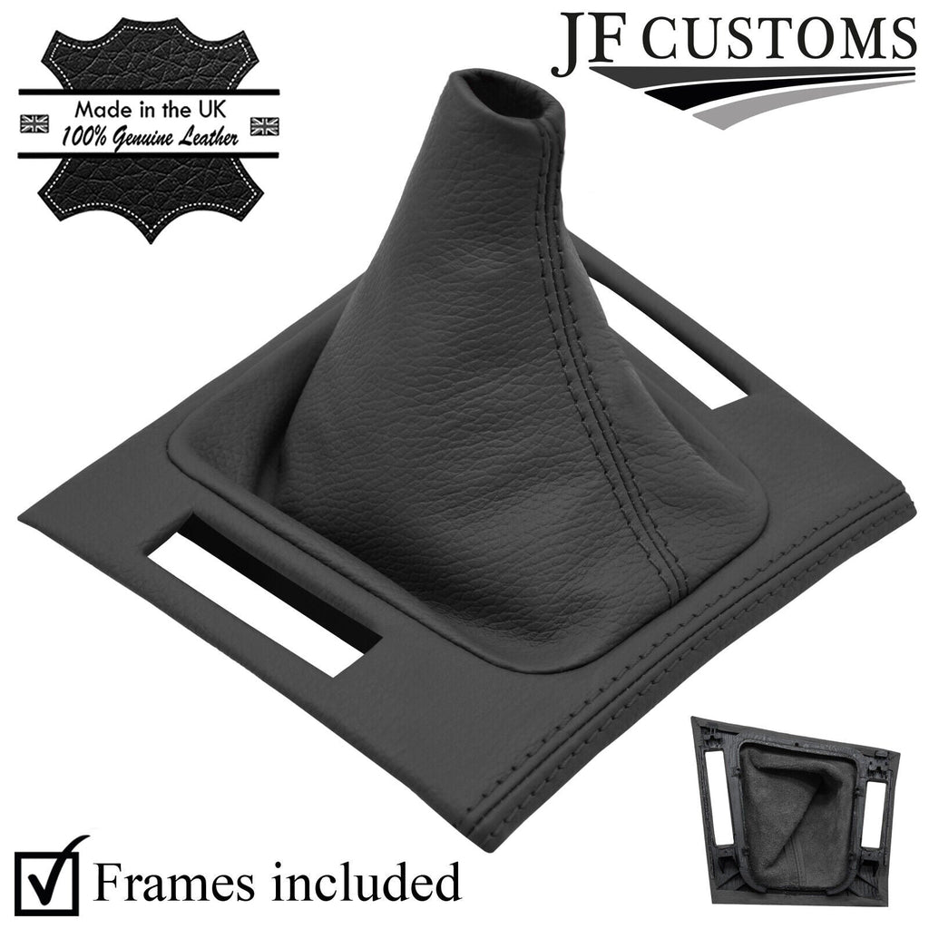 D GREY LEATHER GEAR + SURROUND COVER+FRAMES FOR BMW E46 99-05 COUPE JF2