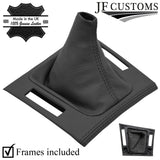 D GREY LEATHER GEAR + SURROUND COVER+FRAMES FOR BMW E46 99-05 COUPE JF2