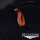 TAN LEATHER TAILGATE BOOT PULL STRAP HANDLE FITS FIAT 500 ABARTH 07-16