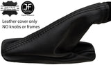 BLACK STITCH LEATHER HANDBRAKE GAITER FOR LAND ROVER FREELANDER 2 LR2 06-14
