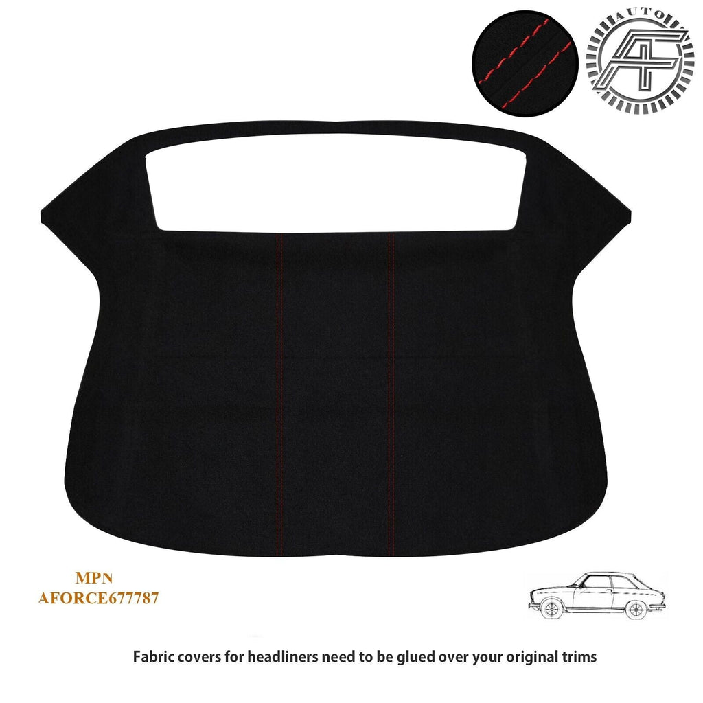 LUXE SUEDE HEADLINER COVER FOR PEUGEOT 304 CONVERTIBLE 1969–1980