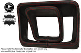 RED STITCH INSTRUMENT SURROUND LTHR COVER FOR ALFA ALFETTA GT 116 74-86 COUPE
