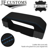 L BLUE STITCH SPEEDO SURROUND HOOD COVER FOR LAND ROVER DISCOVERY MK1 89-93