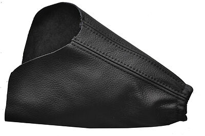 FITS FORD MONDEO MK4 LEATHER HANDBRAKE 07+ black stitch CUSTOM NEW MADE IN UK