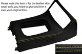 YELLOW STITCH GEAR SURROUND LEATHER SKIN COVER FITS HONDA CRX DEL SOL 92-97