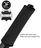 BLACK STITCH LEATHER HANDBRAKE HANDLE COVER FOR NISSAN 300ZX Z32 1989-1996