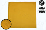 YELLOW LEATHER 50cm x 50cm QUALITY TOP GRAIN GENUINE LEATHER CRAFTS AUTOMOTIVE