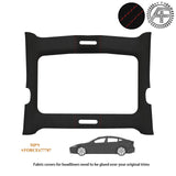 LUXE SUEDE HEADLINER WITH SUNROOF COVER FITS TESLA MODEL 3 2019-2023 MADE IN UK