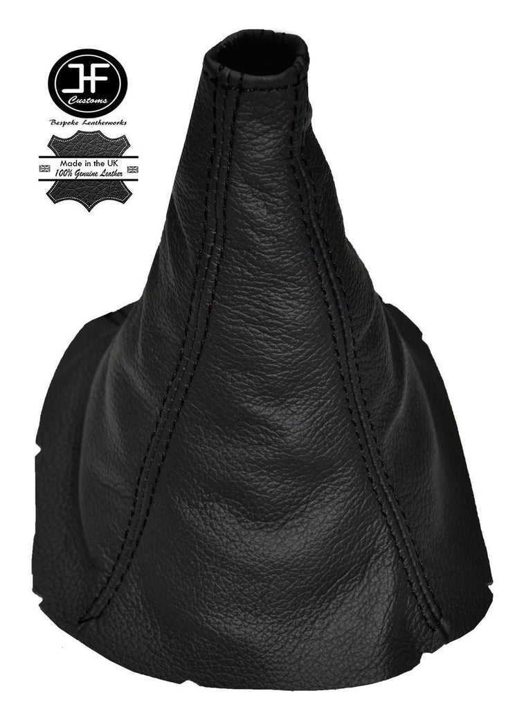 BLACK STITCH LEATHER HI-LOW TRANSFER BOOT GAITER FITS TOYOTA HILUX 2006-2011