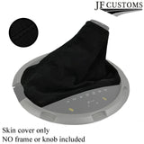 BLACK STITCH REAL SUEDE AUTOMATIC GEAR GAITER FOR LAND ROVER FREELANDER 03-05