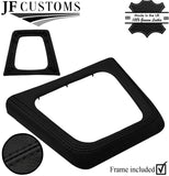 BLACK STITCH LEATHER GEAR SURROUND BASE FRAME FITS MAZDA RX7 FC3S 1986-1991