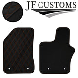 TAN DIAMOND STITCH VINYL 4X TAILORED FLOOR CARPET FOR JEEP RENEGADE 15-21 JF1