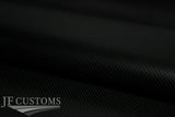 BLACK STITCH LUXE-LEATHER 4X FRONT REAR DOOR COVERS FOR DEFENDER 90 110 STYLE 3