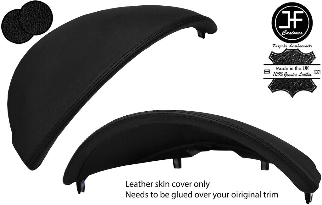 BLACK BLACK SPEEDO HOOD INSTRUMENT REAL LEATHER COVER FOR MAZDA MX5 MK3 05-15