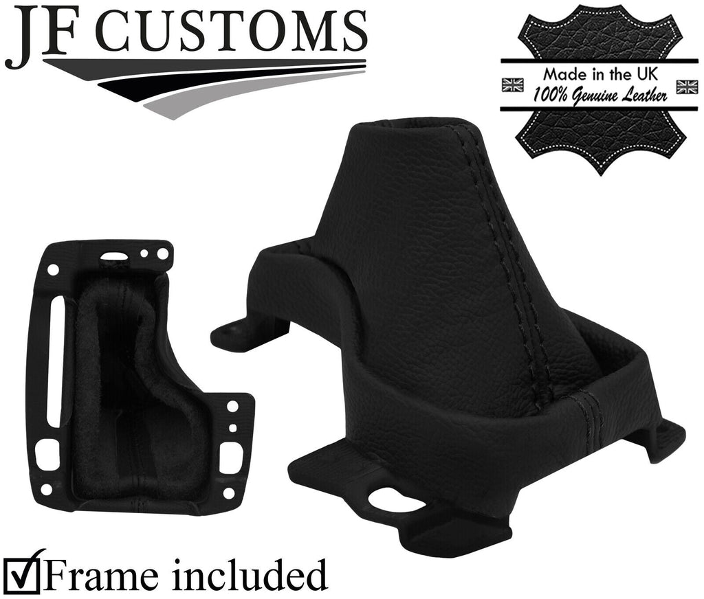 BLACK STITCH LEATHER AUTOMATIC GEAR +PLASTIC FRAME FOR INFINITI FX50 QX70 09-18