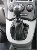 black stitching FITS KIA CARENS 2007-2012 LEATHER GEAR GAITOR CUSTOM NEW