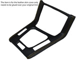 YELLOW STITCH GEAR SURROUND LEATHER SKIN COVER FITS BMW 3 SERIES  E36 1991-1998