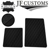 GREY DIAMOND STITCH VINYL 2X TAILORED FLOOR MAT CARPETS FOR LOTUS ELISE S1