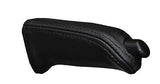 black stitch FITS BMW 3 SERIES E90 E91 E92 E93 HANDBRAKE HANDLE LEATHER COVER