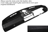 BLACK STITCHING FITS TRIUMPH TR7 TR8 76-81 DASH DASHBOARD LEATHER COVER ONLY