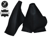 BLACK  STITCHING LEATHER GEAR & HANDBRAKE GAITER FITS FORD GRANADA MK2 77-85