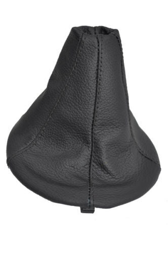 FITS HYUNDAI COUPE 06+ GEAR GAITER  LEATHER BLACK STITCH CUSTOM NEW MADE IN UK