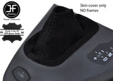 BLACK STITCH AUTO AUTOMATIC SUEDE GEAR GAITER FITS BMW 6 SERIES E63 E64 04-06