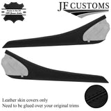 BLACK ST.LEATHER 2X CENTRE CONOLE SIDE TRIM COVER FOR LEXUS IS250 IS350 14-15