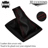 RED DOUBLE STITCH FITS FORD SAPPHIRE SIERRA RS COSWORTH GEAR GAITER CUSTOM NEW