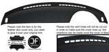 TAN STITCH TOP DASH DASHBOARD LEATHER COVER FITS MAZDA MX5 MK1 NA MIATA 89-97