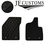 CREAM DIAMOND VINYL 4X TAILORED FLOOR CARPET FOR ALFA GIULIETTA AUTO 10-14 JF1