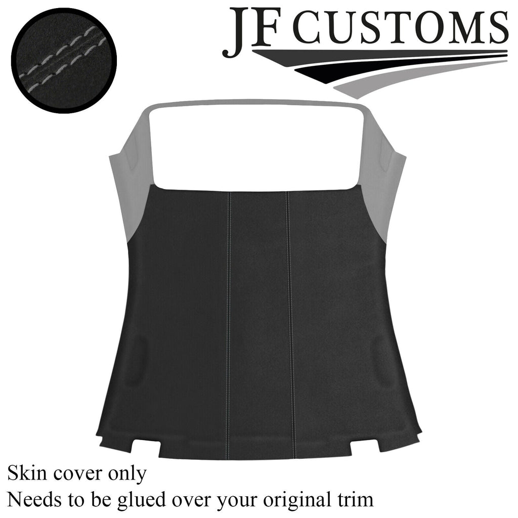 GREY  STITCH D GREY SUEDE HARDTOP ROOF HEADLINER COVER FOR BMW E46 CONVERTIBLE