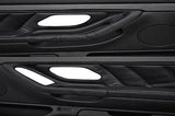 black stitch FITS BMW E38 1994-2001 2X DOOR HANDLE LEATHER COVERS CUSTOM NEW