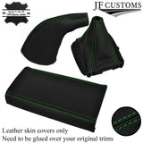FITS MAZDA MX5 MK1 98-98  GEAR HANDBRAKE ARMREST L GREEN ST CUSTOM NEW
