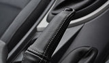 white stitching FITS BMW E87 E81 E82 1 SERIES HANDBRAKE HANDLE LEATHER COVER
