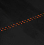 ORANGE STITCH FOR HONDA CIVIC & TYPE R S 2006-2012 GENUINE SUEDE ARMREST COVER