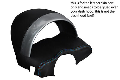 blue stitching FITS SMART FORTWO PASSION CITY 98-07 HOOD SPEEDO LEATHER COVER