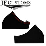 RED STITCH SUEDE HANDBRAKE SIDE TRIM COVER + FRAME FOR BMW 5 E39 95-03