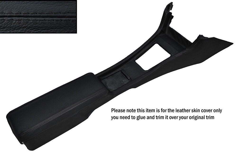 BLACK STITCH CENTRE CONSOLE&ARMREST SKIN COVERS FITS DATSUN 260Z 280Z 2+2 74-78
