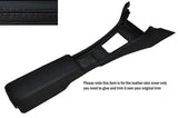 BLACK STITCH CENTRE CONSOLE&ARMREST SKIN COVERS FITS DATSUN 260Z 280Z 2+2 74-78