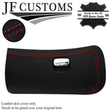 RED STITCH TOP-GRAIN LEATHER GLOVE BOX COVER FITS ALFA ROMEO 147 01-10