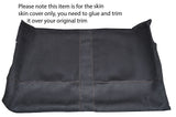 WHITE STICH FRONT ROOF LINING LUXE SUEDE COVER FITS LAND ROVER DEFENDER 90 07-15