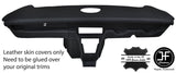 GREY STITCH DASH DASHBOARD REAL LEATHER COVER FITS RELIANT SCIMITAR SE4 COUPE